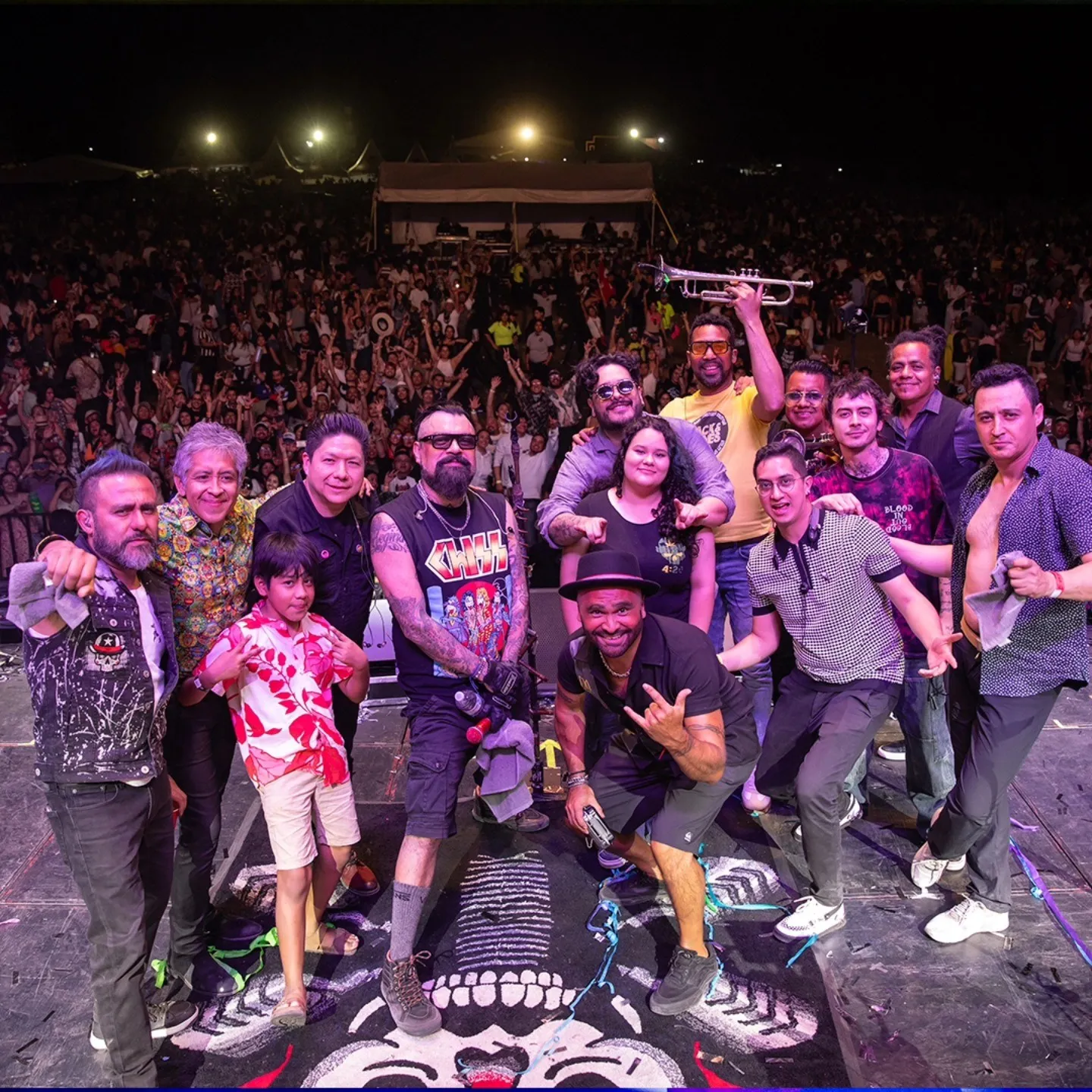 Panteón Rococó está en pausa en lo que se recupera su vocalista / FB: @panteonrococo