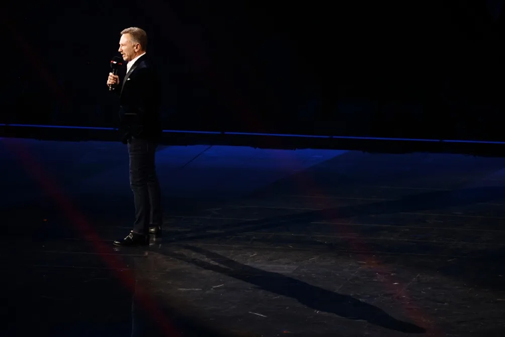 Horner fue quien más abucheos recibió por parte de la tribuna