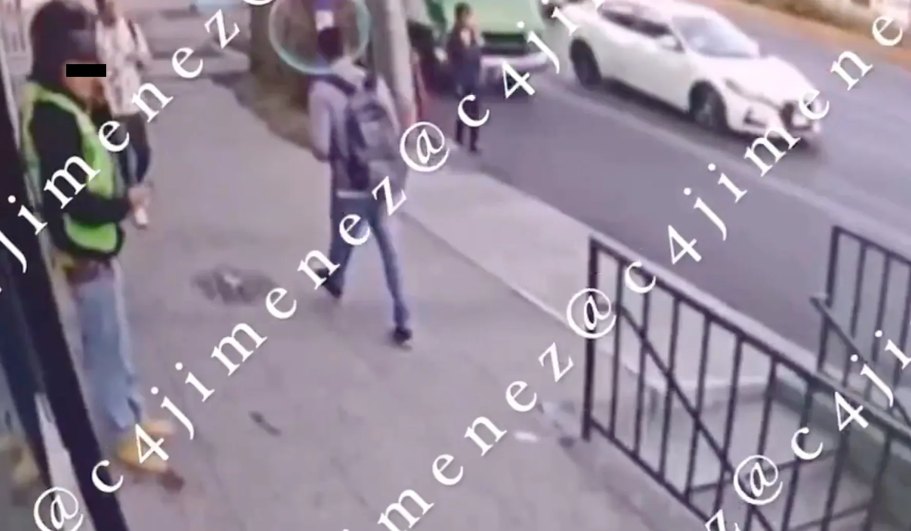 En un video quedó grabada su identidad / Redes Sociales