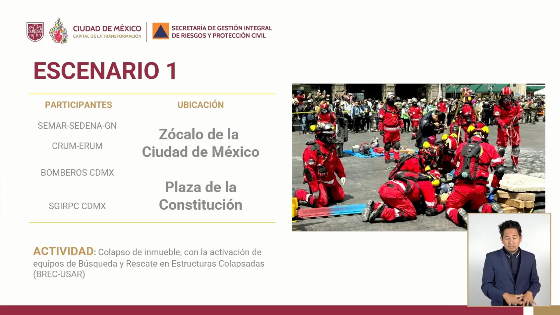 Ese día se atenderán dos escenarios de emergencia / Redes Sociales