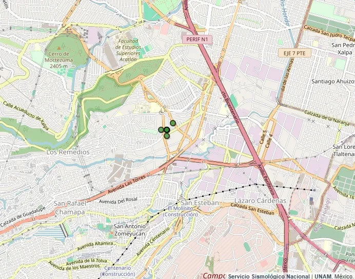 En días pasados también había temblado en Naucalpan / Redes Sociales