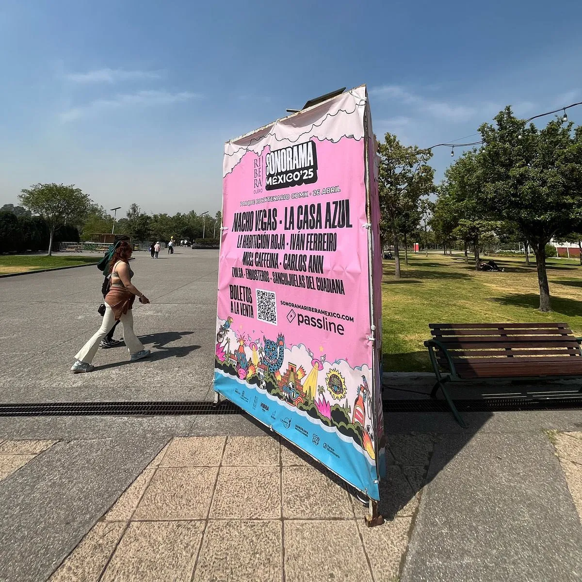 El Parque Bicentenario ya no será sede del Sonorama México 2025 / IG: @sonorama_mexico