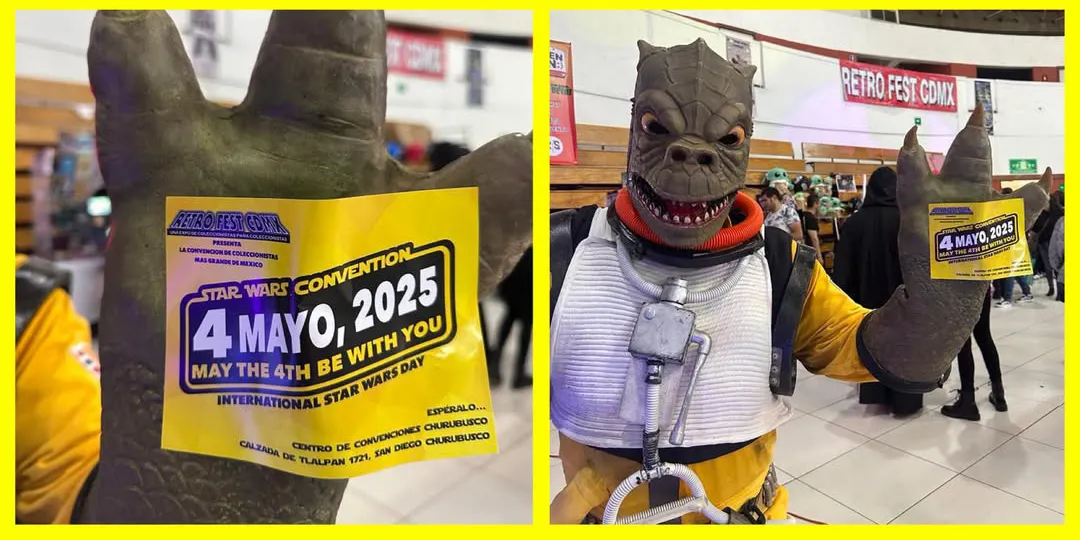 El 4 de mayo es el Día Internacional de Star Wars / FB: @retrofestcdmx