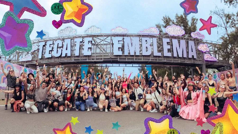 El Tecate Emblema se ha convertido en uno de los festivales más importantes del país/IG: @tecate_emblema