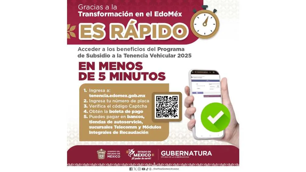 El trámite se puede hacer por internet o de manera presencial/Edomex