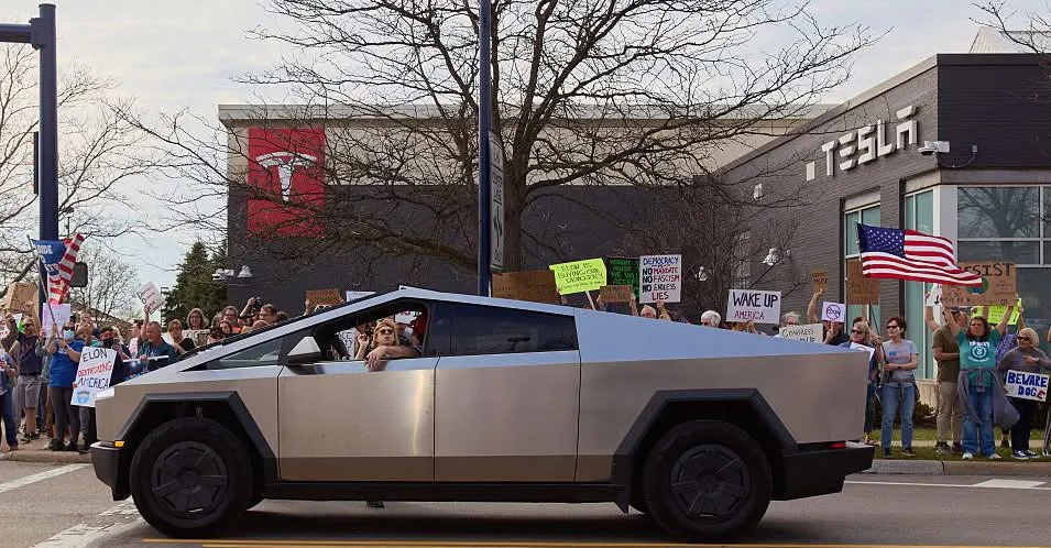 Las protestas contra Tesla han crecido en Estados Unidos y Europa / Redes Sociales