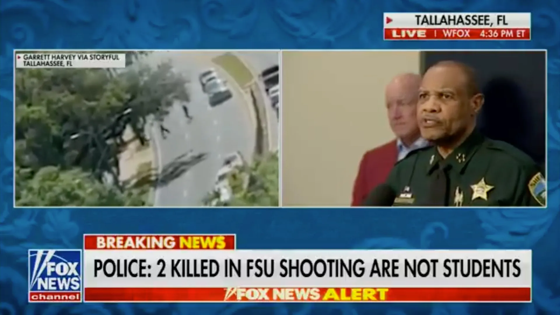 La policía informó que el tirador fue lesionado y está detenido / Redes Sociales