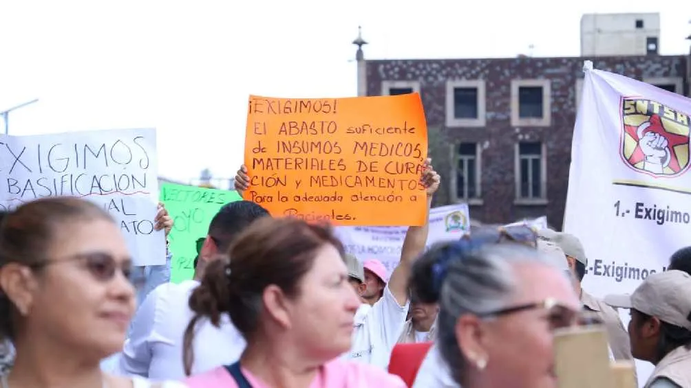 Entre las exigencias está el abastecimiento de insumos médicos/Facebook: Domingo Ortuño Maldonado