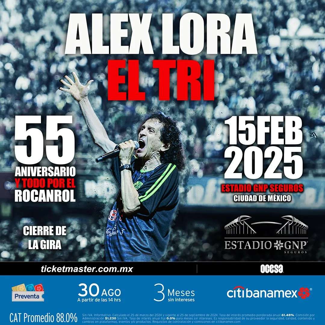 Las puertas se abriran desde las 6 de la tarde de este sábado / FB: @ElTRiOficial