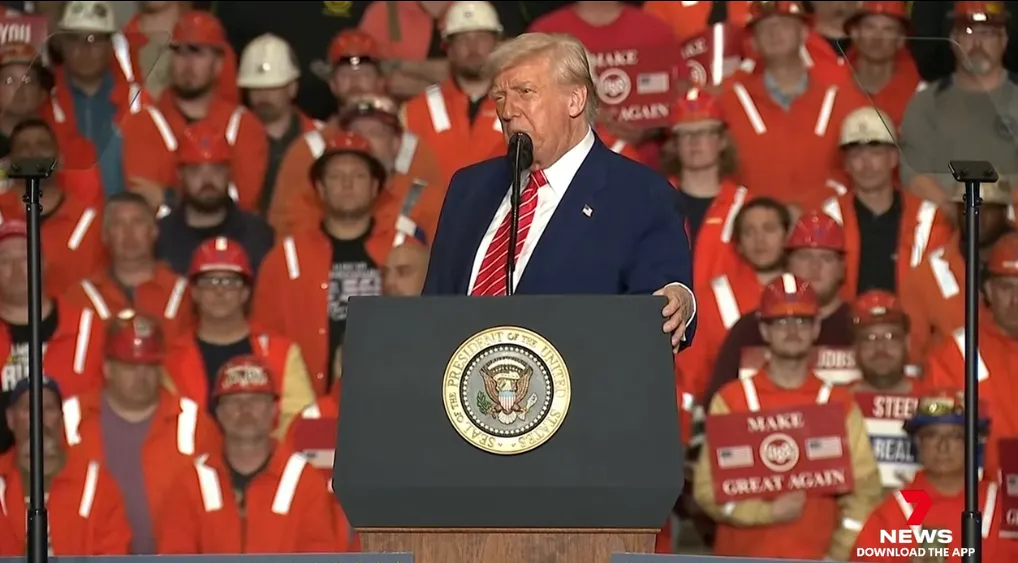 Donald Trump aumentó los aranceles al acero en un 50% / Redes Sociales