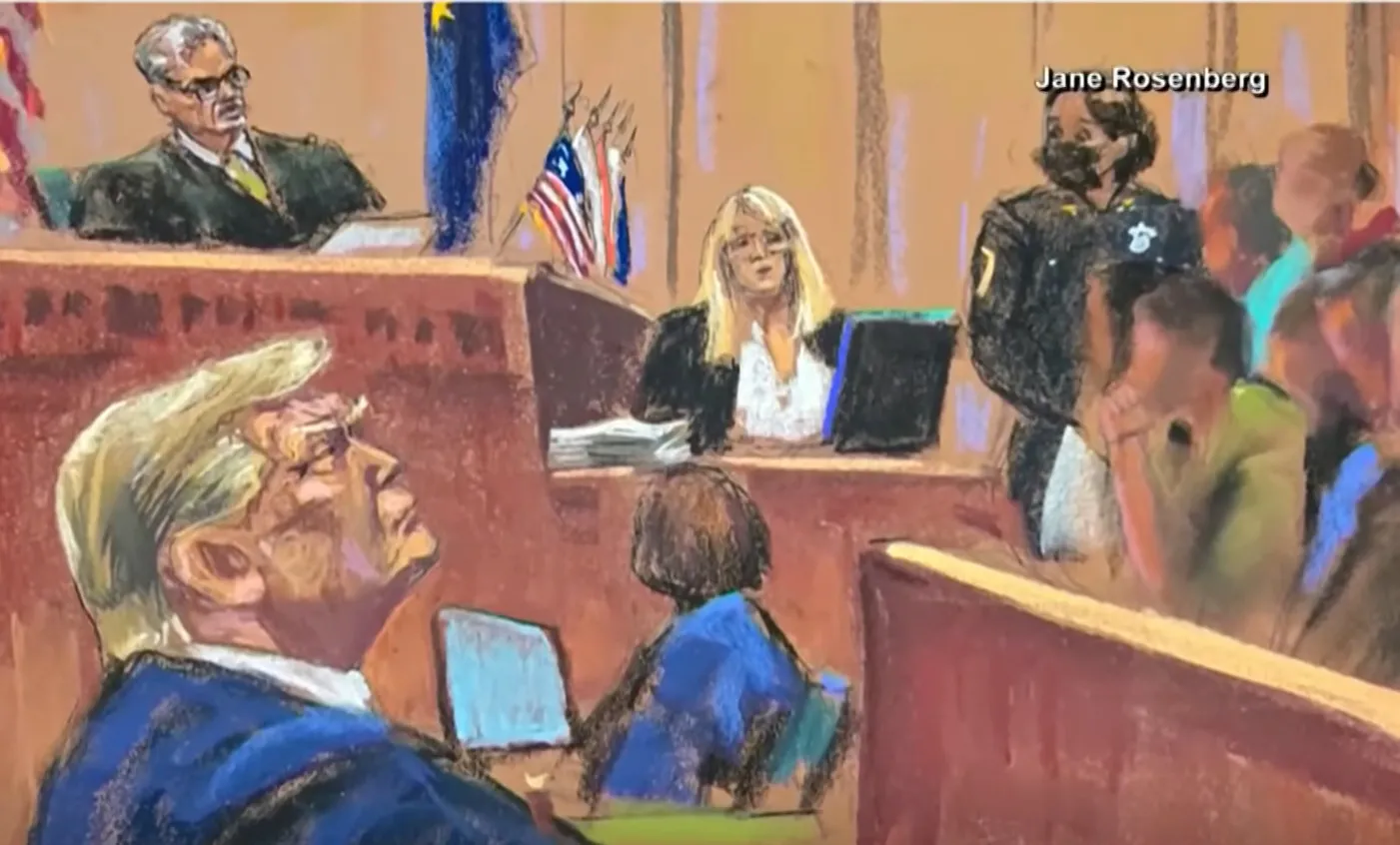 Durante dos meses Donald Trump estuvo en juicio / Redes Sociales