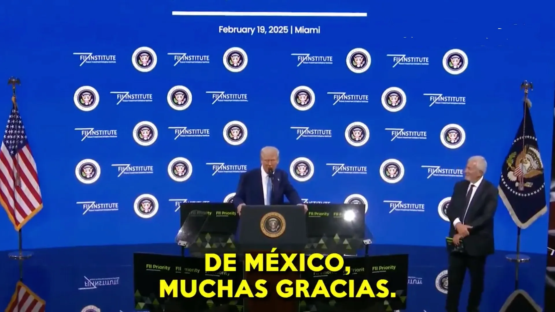 Trump agradeció a México por su combate a las drogas / Redes Sociales