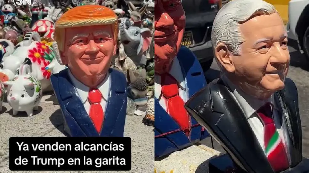 También hay alcancías del expresidente mexicano López Obrador/TikTok