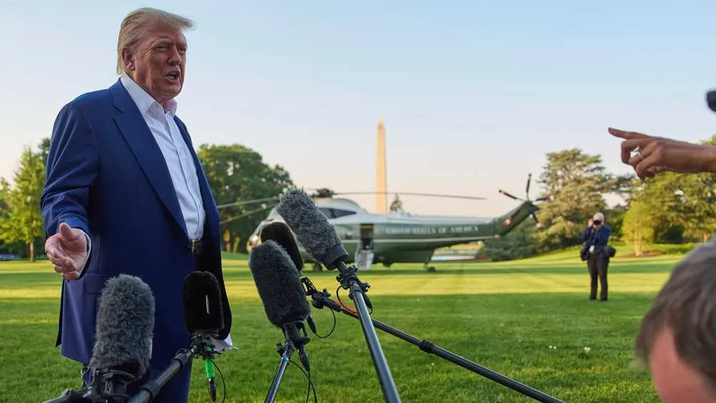 Trump lanzó críticas contra ambos países, especialmente hacia Israel/AP