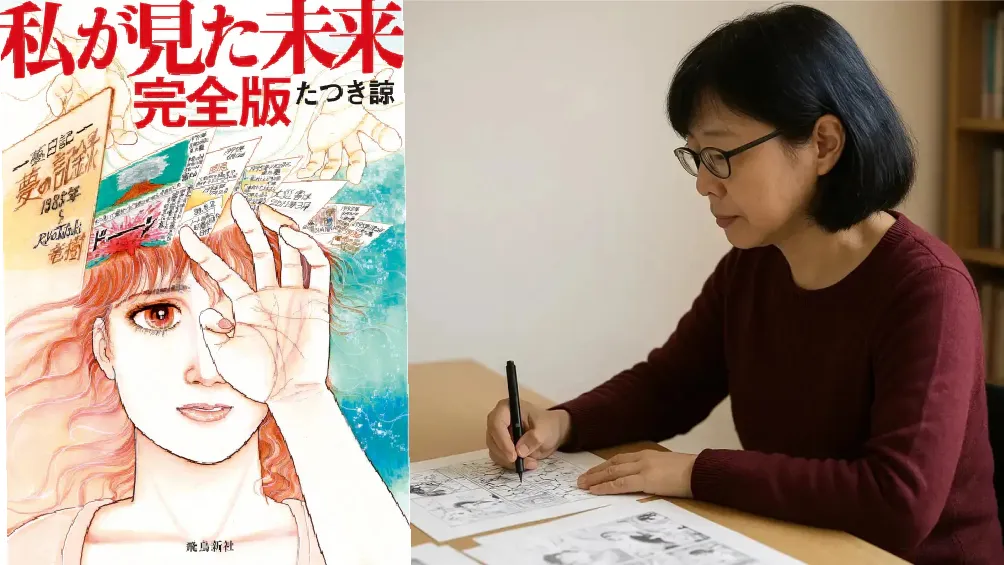 La escritora Ryo Tatsuki tiene fama por sus predicciones exactas / Redes Sociales