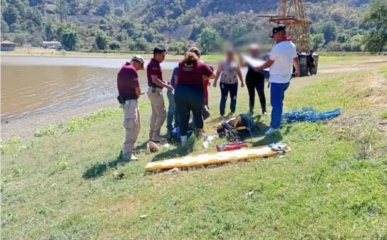 El menor de edad cayó desde la tirolesa en Michoacán / Redes Sociales