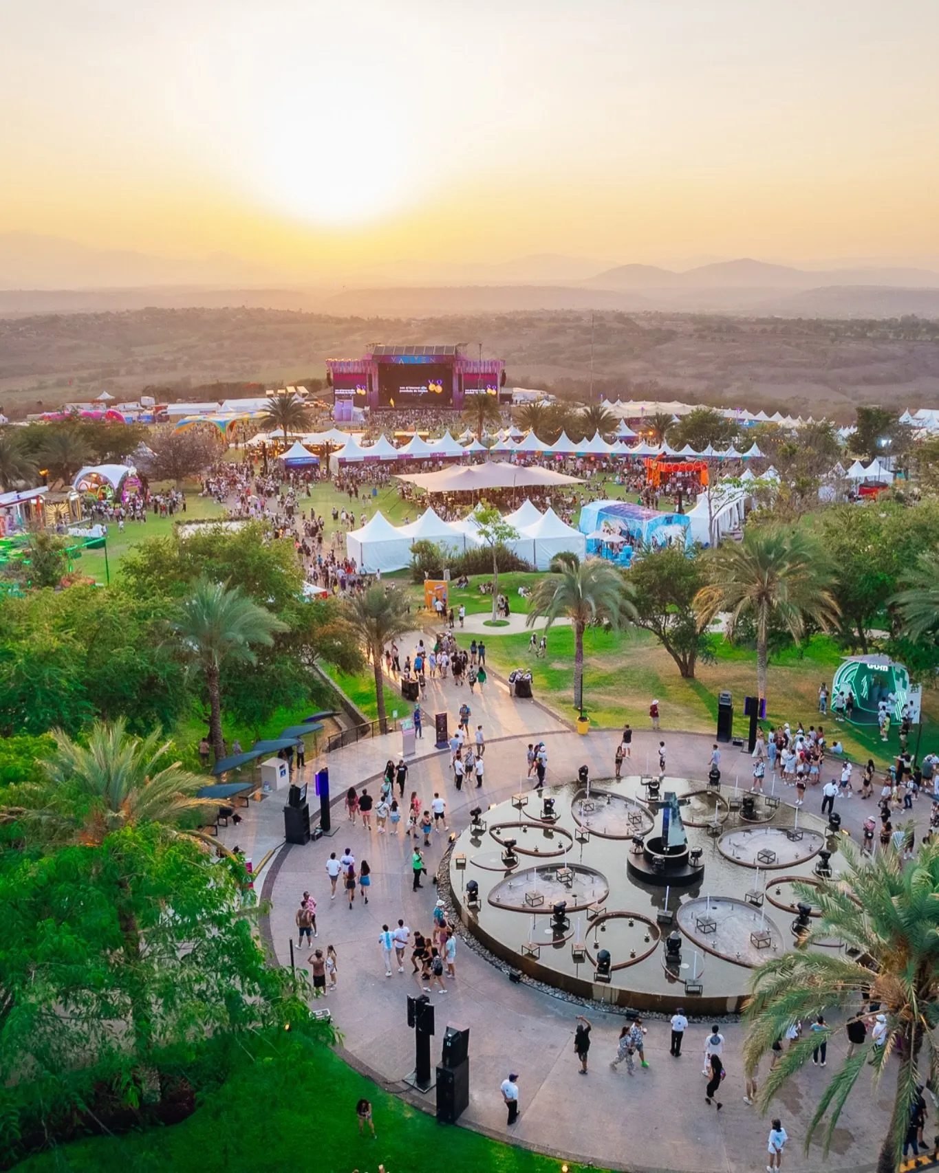 Jardines de México vuelve a ser la sede del Nescafe Vaivén / FB: @festivalvaiven