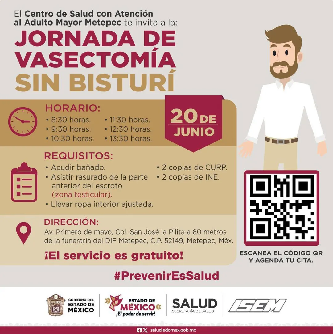 Es importante checar el horario de cada clínica del Edomex / Redes Sociales