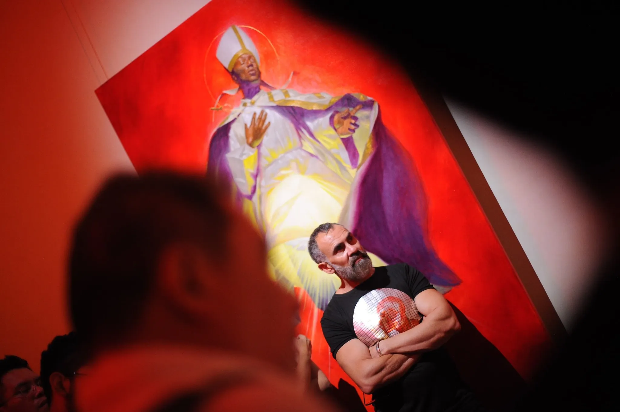 Los cuadros no han sido bien visto por los grupos religiosos / Redes Sociales