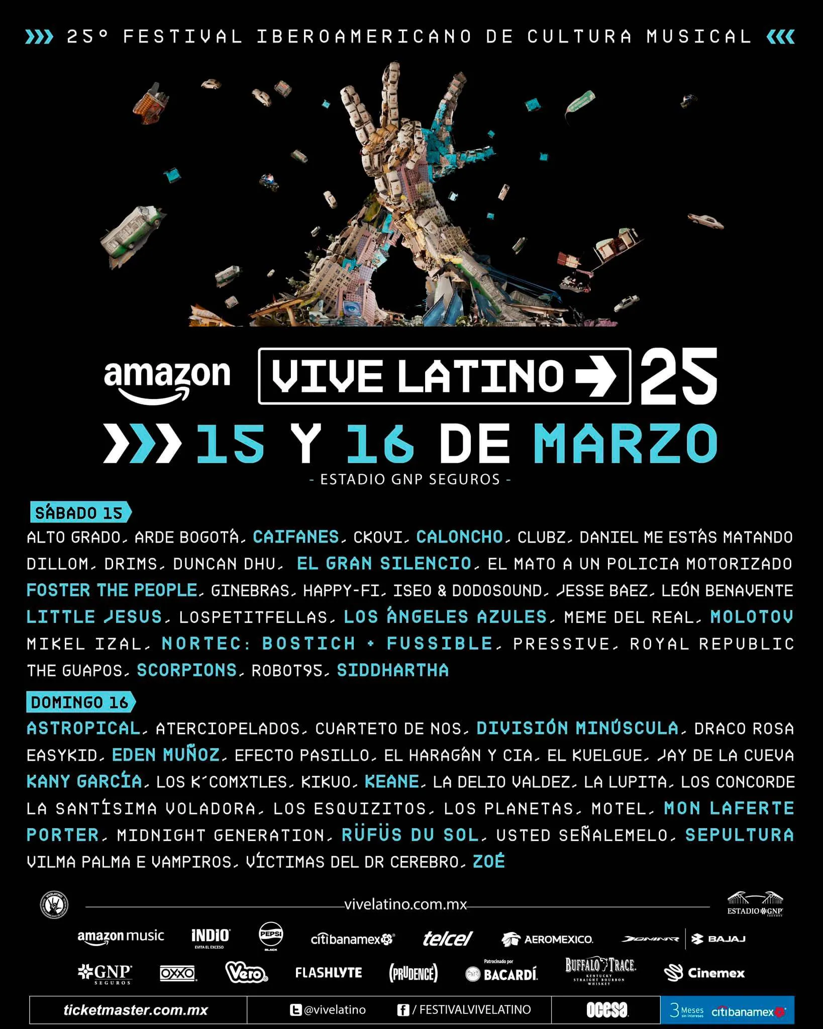 Quedan pocos boletos para una edición más del Vive Latino / FB: @festivalvivelatino