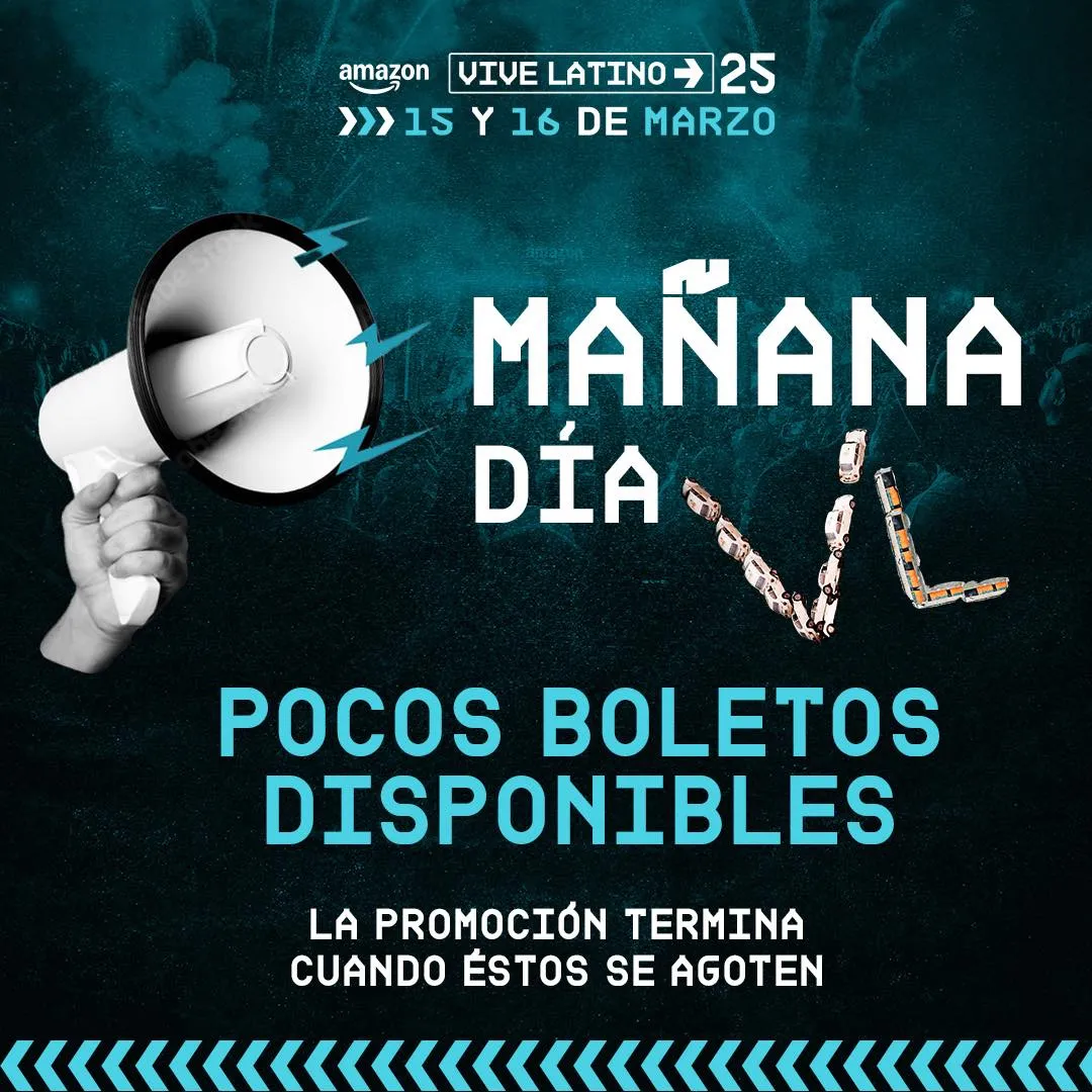 El Día Vive Latino está por comenzar / FB: @festivalvivelatino