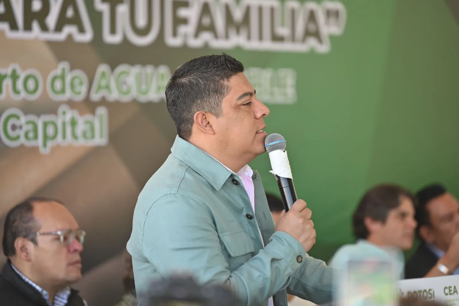 El gobernador Ricardo Gallardo Cardona presentó el programa social / Especial