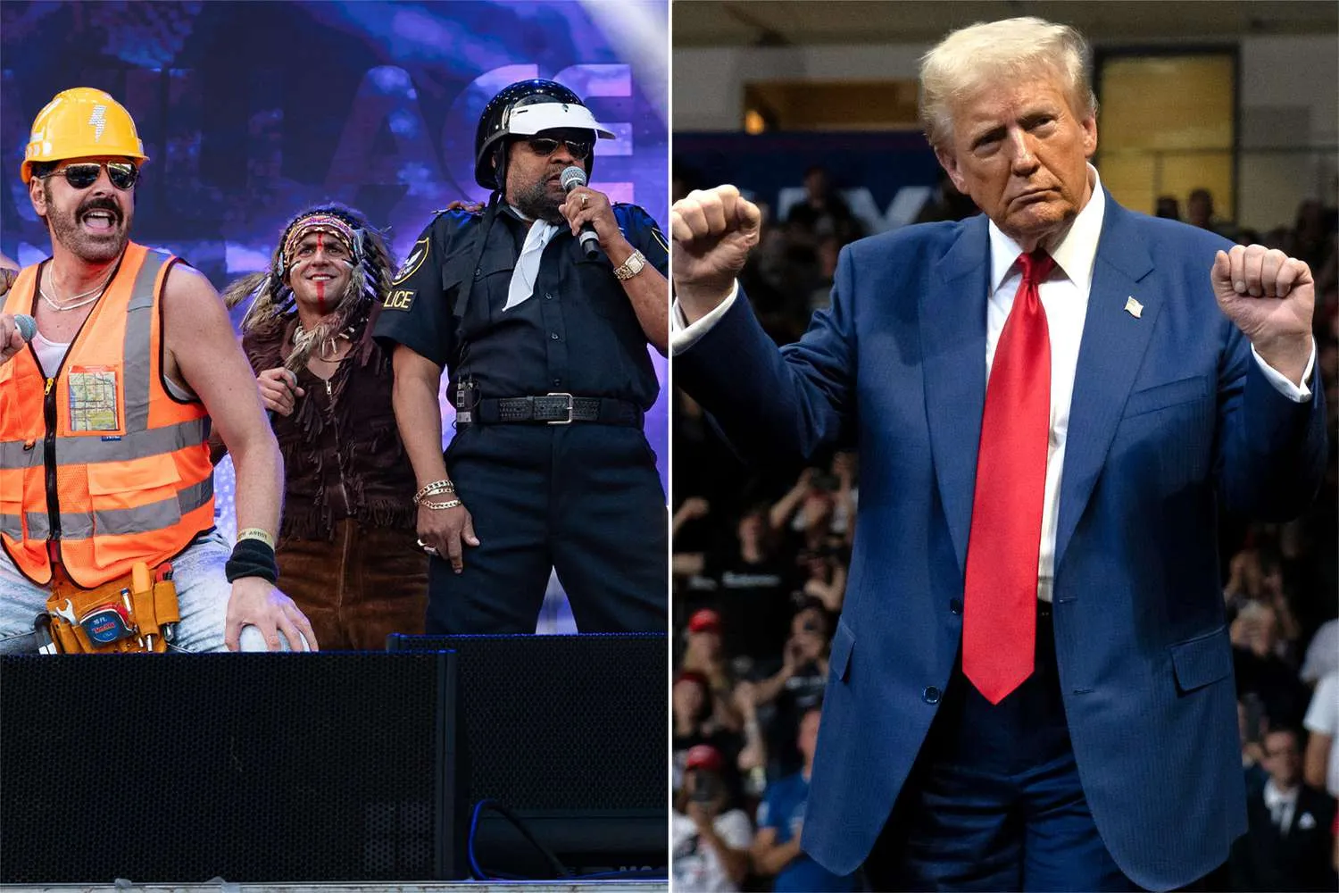 Donald Trump se hizo viral por su baile al poner la canción de Village People durante sus mitines cuando era candidato