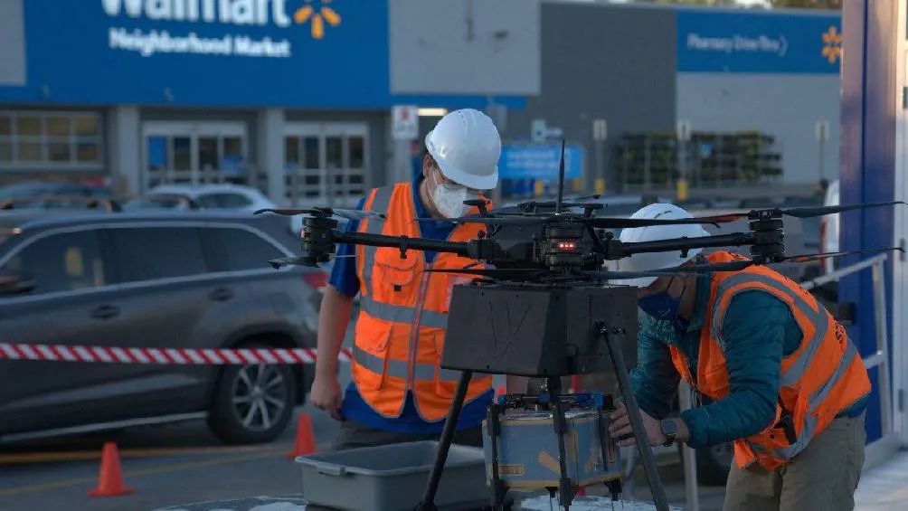 Los drones podrán llevar paquetes hasta de 2.3 kilogramos/X