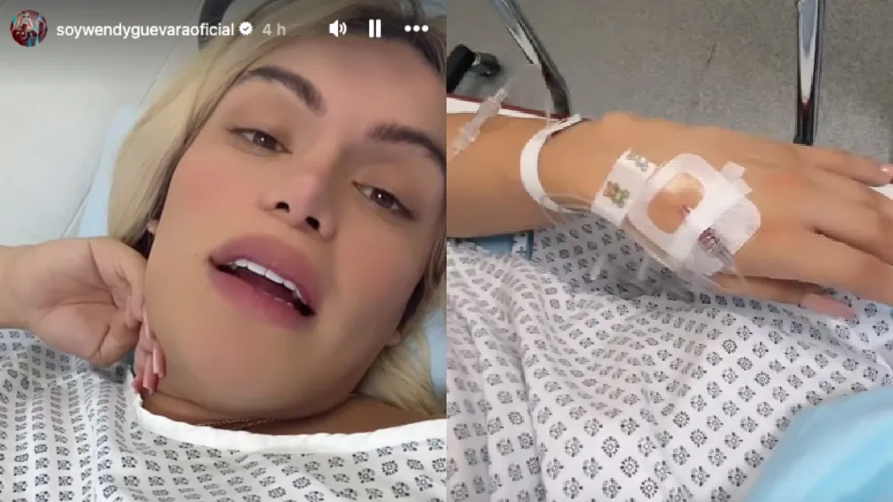 Tras los fuertes malestares, fue que tuvo que ser internada / Redes Sociales