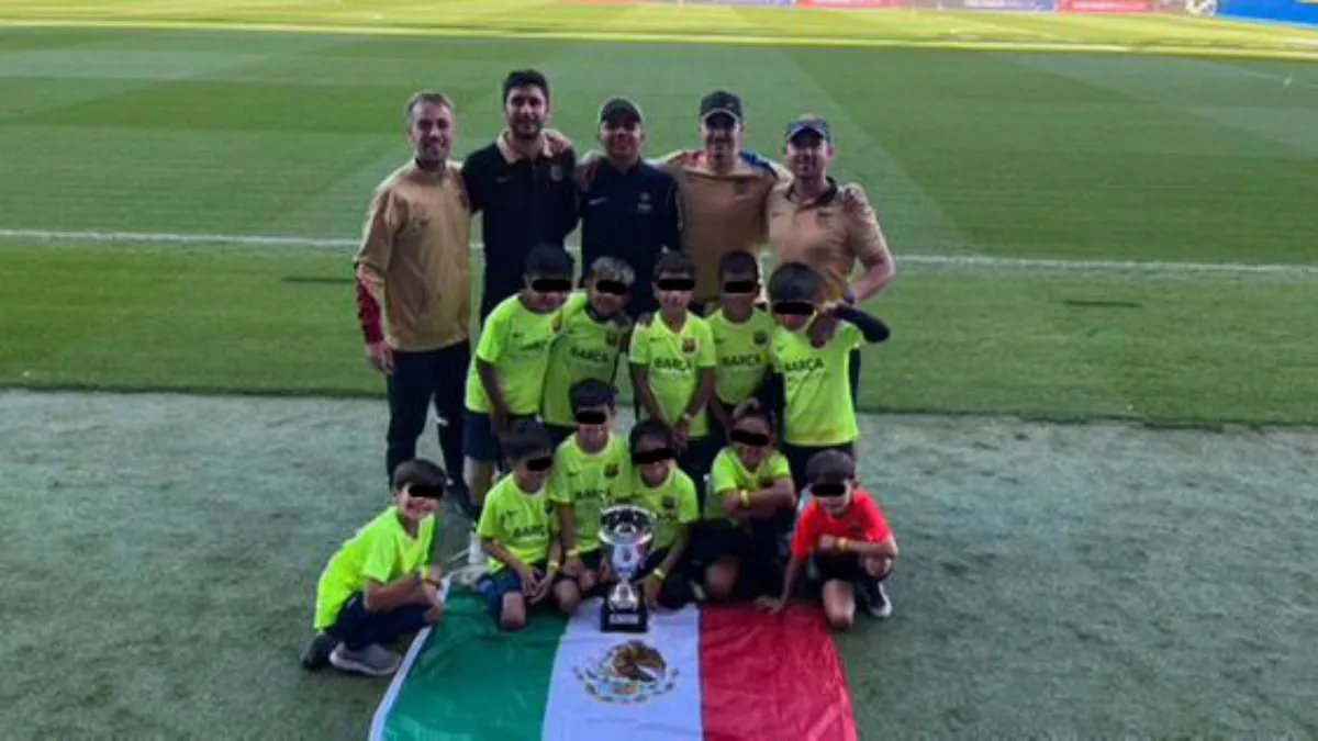 Los campeones | @barcaacademymx