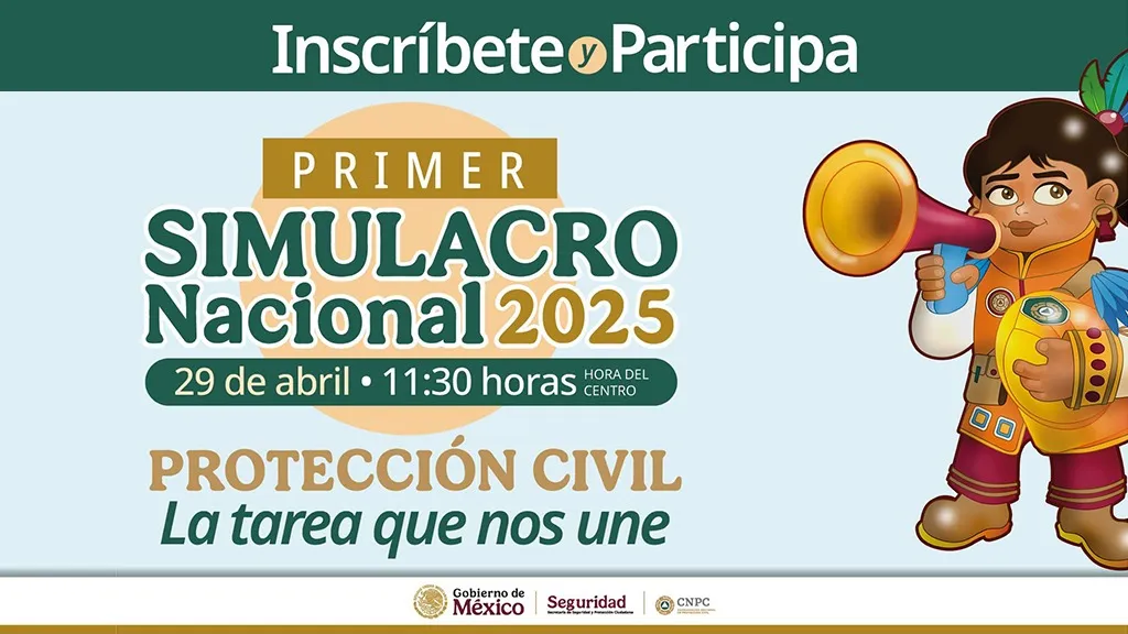 Primer Simulacro Nacional 2025 / Gobierno CDMX