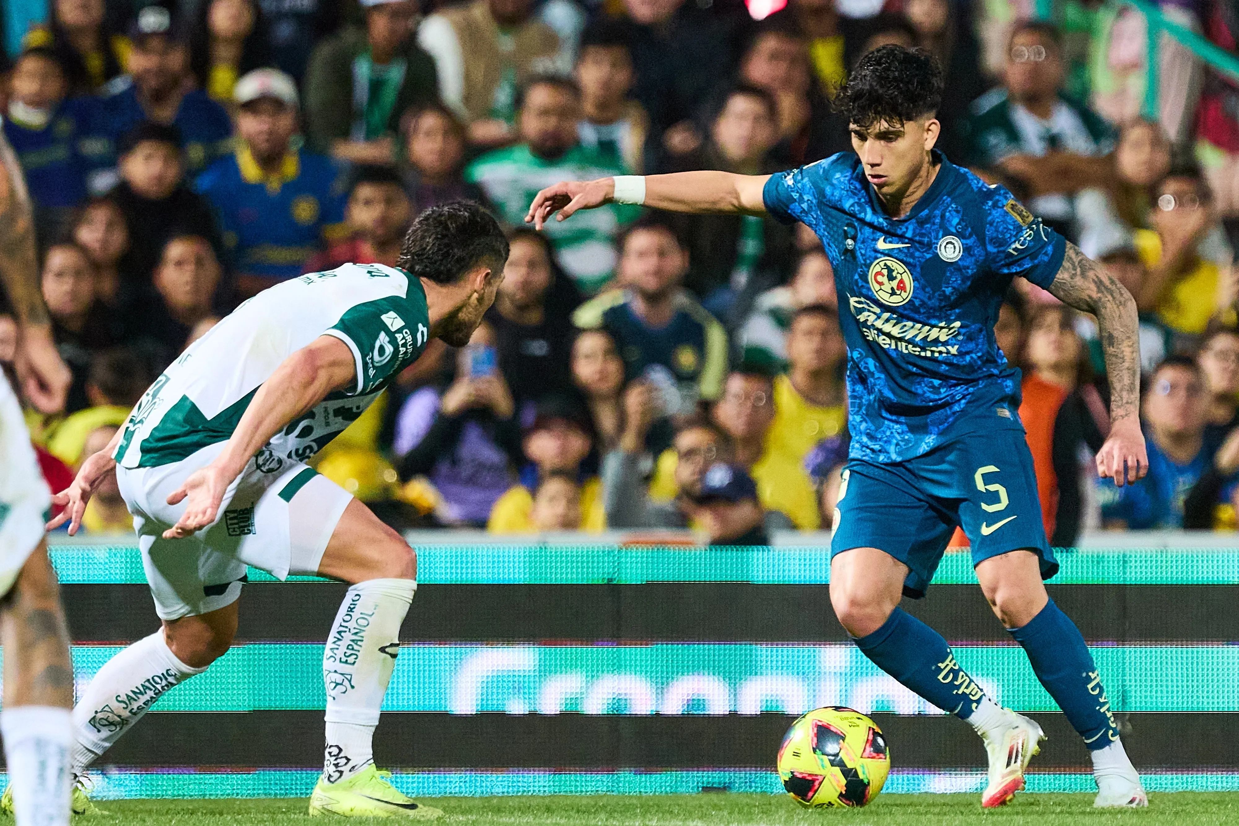 Kevin Álvarez ante Santos Laguna | MEXSPORT