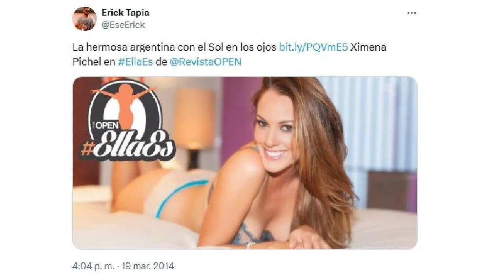 'Lady Racista' es una mujer argentina dedicada al modelaje/X