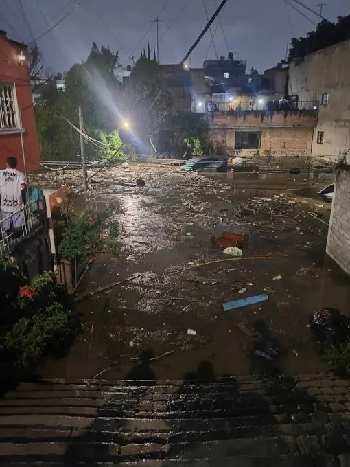 Muchos hogares quedaron afectados por las inundaciones / Redes Sociales