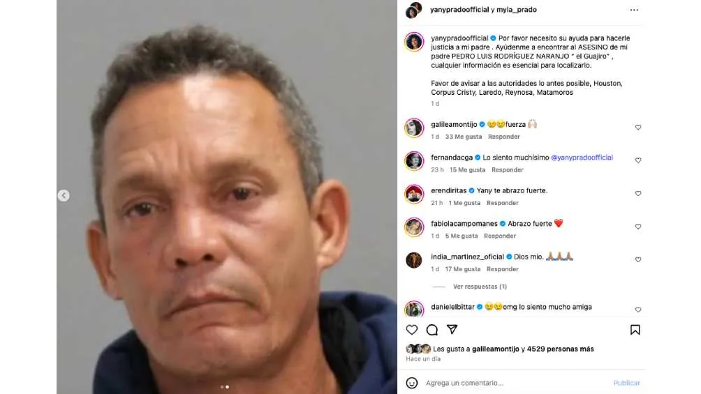 Fue a través de redes sociales que las actrices dieron a conocer la triste noticia/IG: @yanypradoofficial