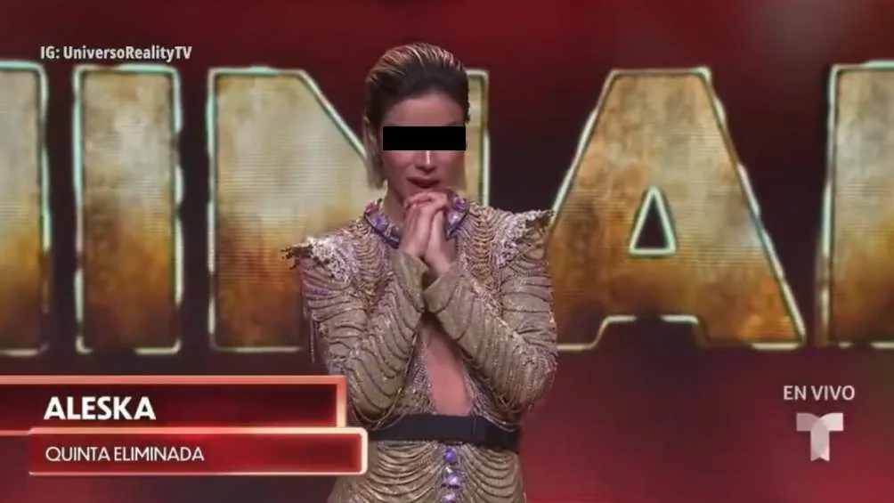 Aleska fue detenida tras quedar eliminada de La Casa de los Famosos All Stars/Telemundo