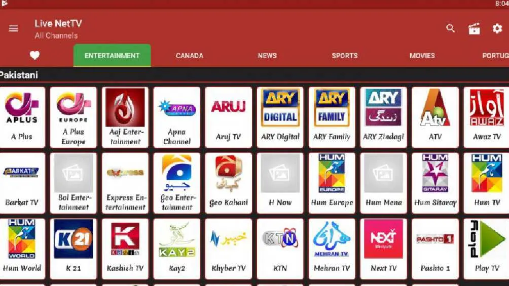 También hay apps ilegales que ofrecen canales de tv en vivo/X
