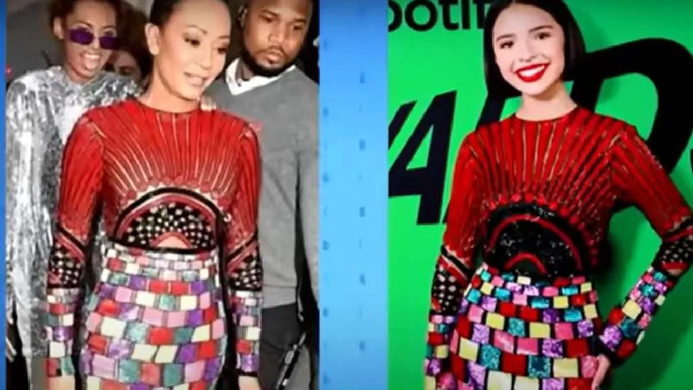 Ángela Aguilar se llevó un vestido que antes había utilizado Mel B/X