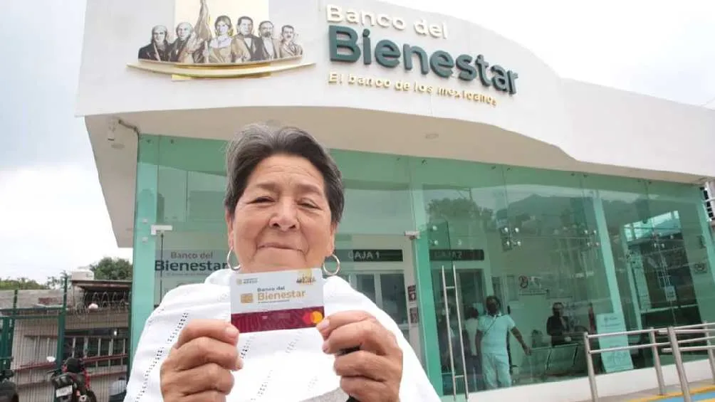 La Pensión Bienestar entrega 6 mil 200 pesos bimestrales/Secretaría Bienestar