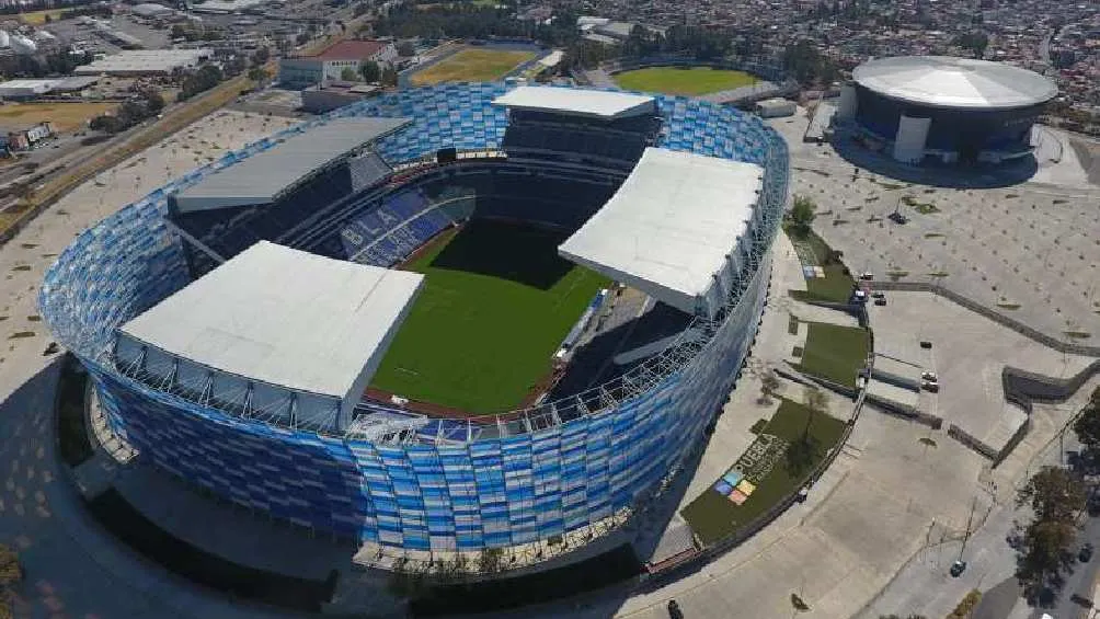 El Estadio Cuauhtémoc es donde juega el equipo del mismo nombre en la Liga MX/Mexsport