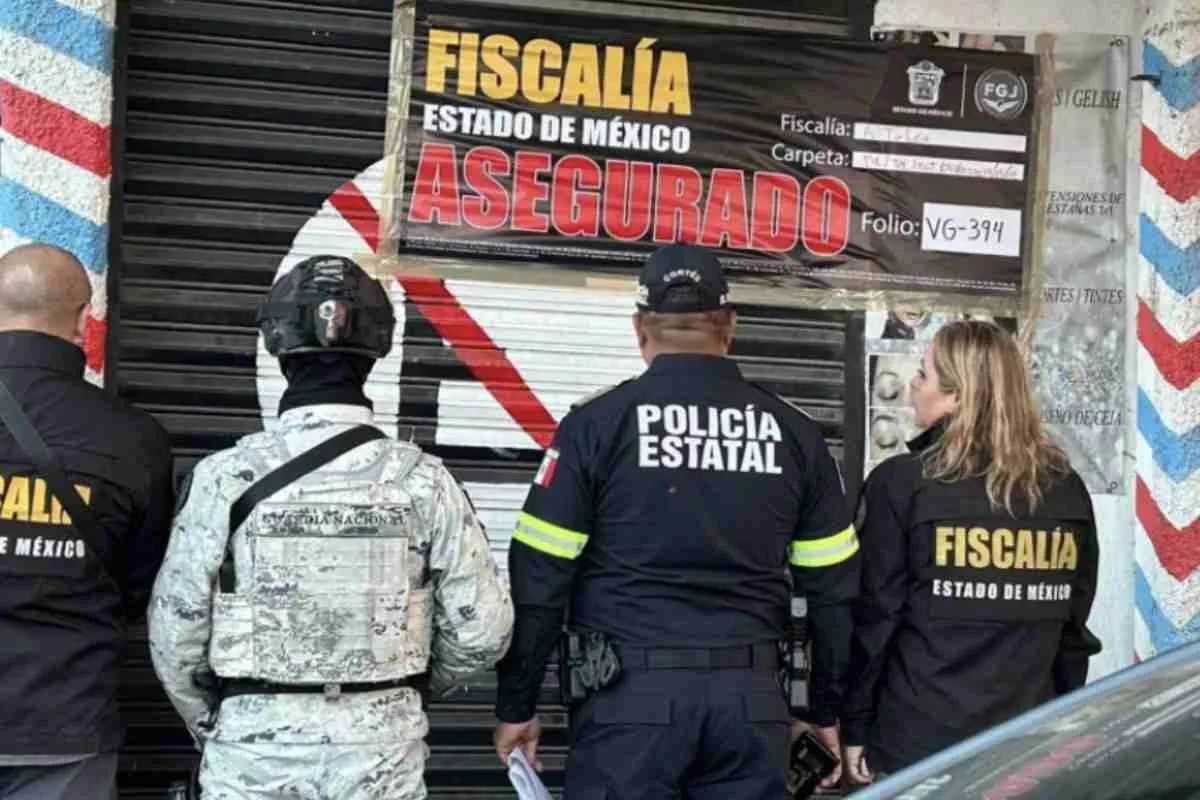 Barberías en EDOMEX son cerradas tras siembra de droga por parte de autoridades / Redes Sociales