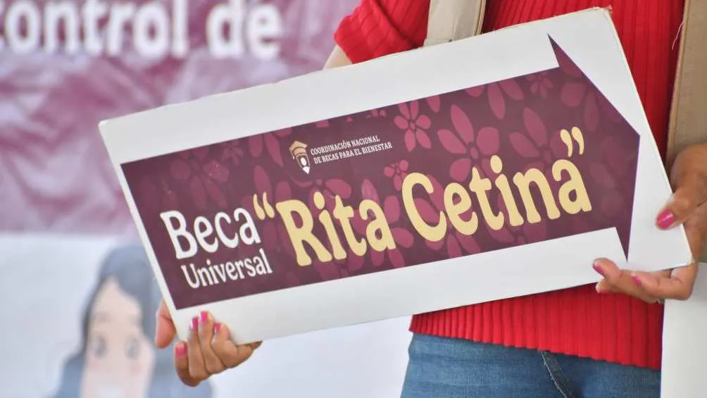 El plan es que la Beca Rita Cetina sea universal en los próximos años/Bienestar