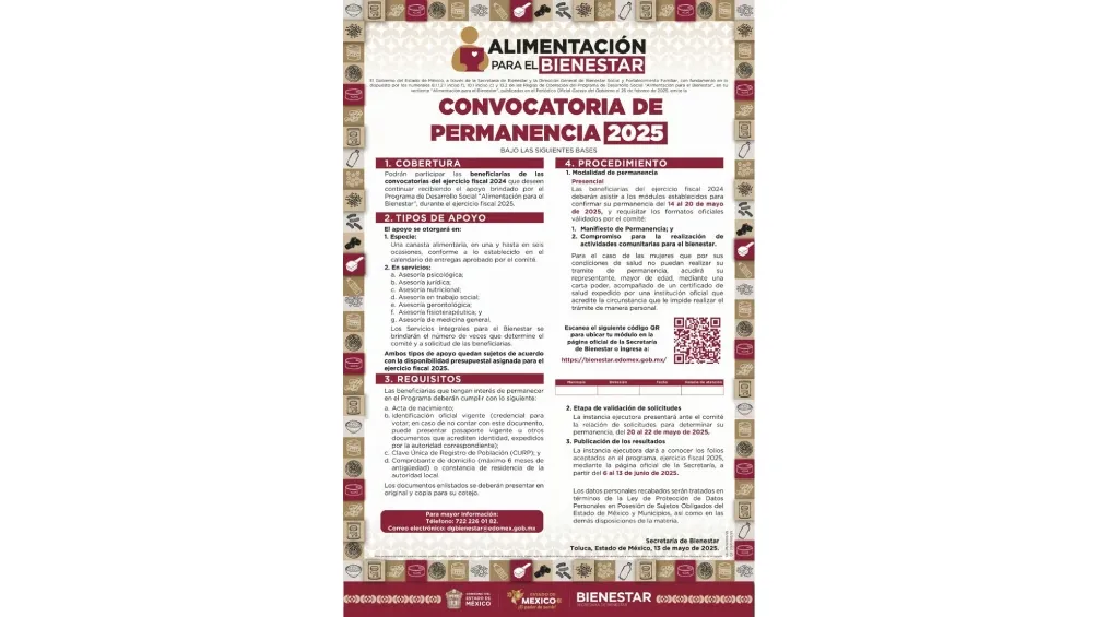 En caso de ser mujer y encontrarse interesada en este apoyo por parte del Gobierno del Estado de México, tendrás hasta el día hoy, 20 de mayo a las 23:59 horas/Redes Sociales