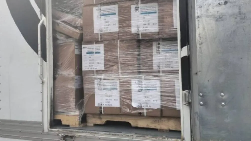 Fueron 25 paquetes en total los que fueron robados/X