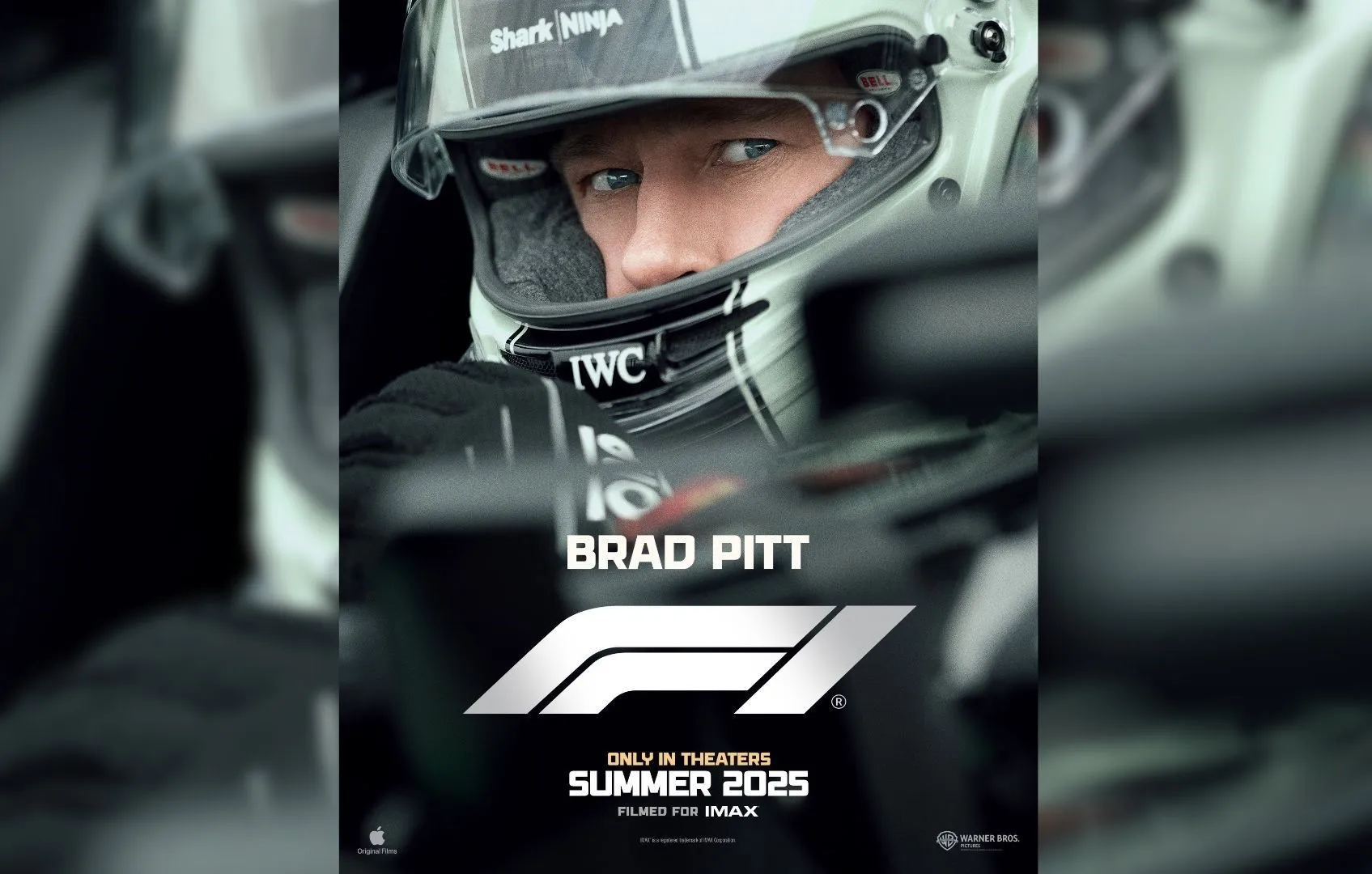 Brad Pitt, protagoniza la película de la Fórmula 1 / Redes Sociales