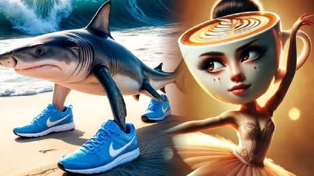 Los personajes llaman la atención por la absurda combinación que representan/X