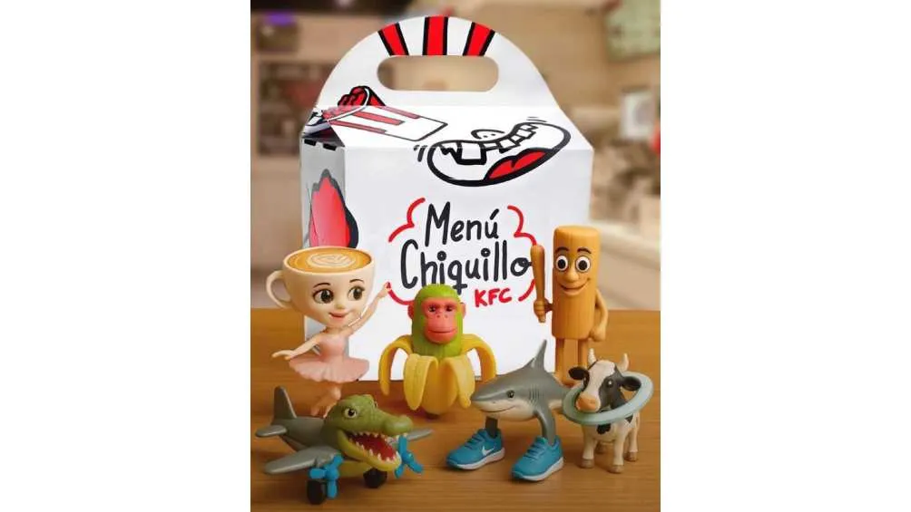 En Argentina un restaurante de comida rápida ya sacó sus figuritas/X