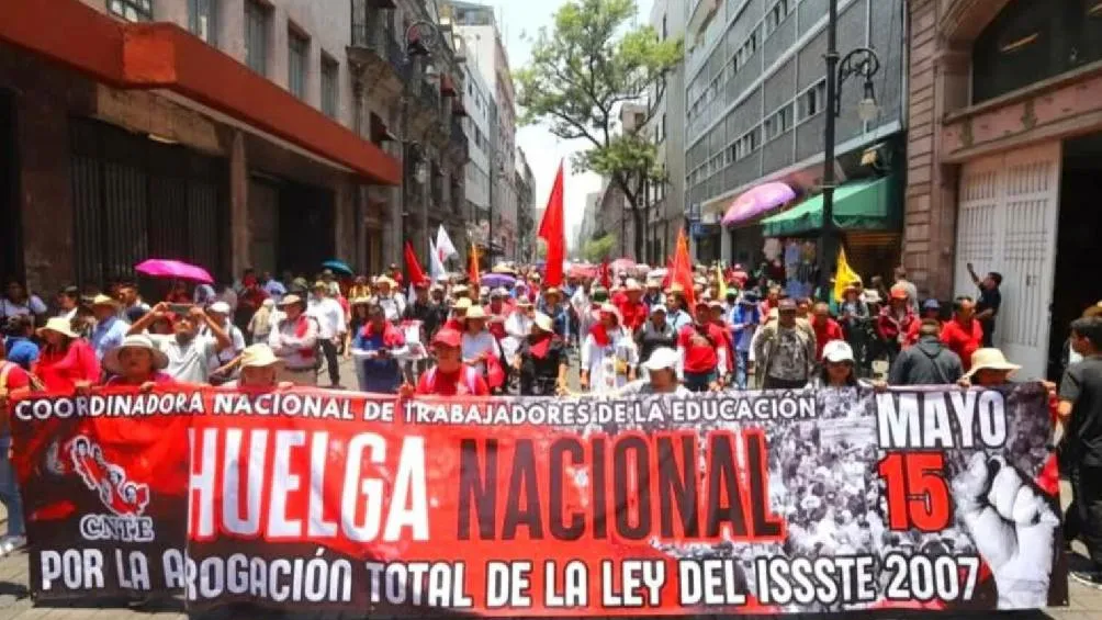 Uno de los puntos más álgidos del conflicto ocurrió cuando la presidenta electa, Claudia Sheinbaum Pardo, canceló una audiencia previamente agendada con representantes de la CNTE/Redes Sociales