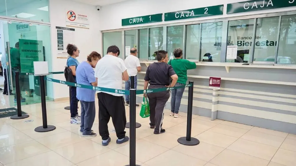 Los cobros se pueden hacer en cualquier sucursal del Banco del Bienestar/Secretaría del Bienestar