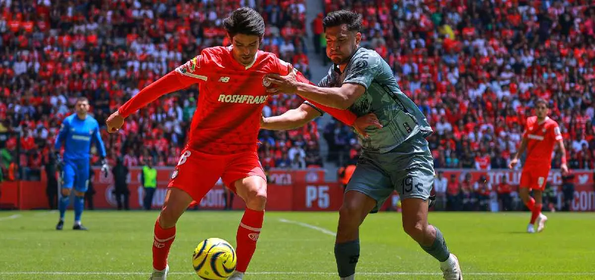 Orrantia al Toluca l CRÉDITO: IMAGO7